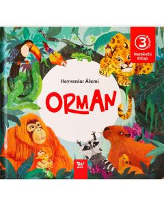 Hareketli Kitap 3d Hayvanlar Alemi Orman