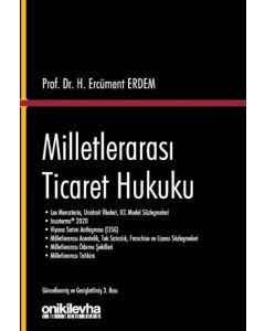 Milletlerarası Ticaret Hukuku (Ciltli)