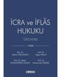 İcra ve İflas Hukuku Ders Kitabı - Önceki Baskı (Ciltli)