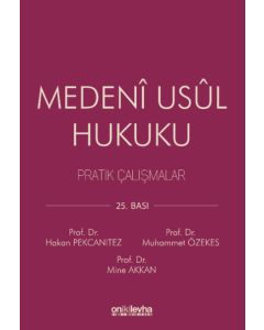 Medeni Usul Hukuku Pratik Çalışmalar
