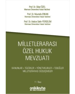 Milletlerarası Özel Hukuk Mevzuatı