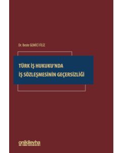 Türk İş Hukuku'nda İş Sözleşmesinin Geçersizliği (Ciltli)