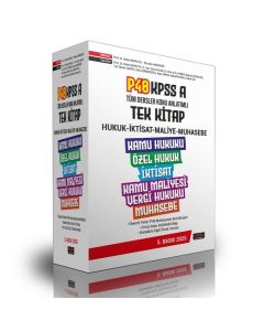 P48 KPSS A Grubu Tüm Dersler Konu Anlatımlı Tek Kitap