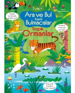 Ara ve Bul Resimli Bulmacalar - Tropik Ormanlar