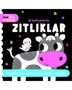 İlk Kelimelerim Siyah Beyaz Kitaplar Zıtlıklar