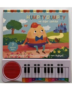 İlk Piyano Kitabım - Humpty Dumpty ve Diğer Şarkılar (Ciltli)