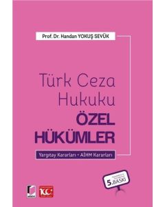 Türk Ceza Hukuku Özel Hükümler (Ciltli)