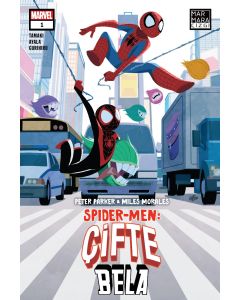 Peter Parker ve Miles Morales Spider-Men Çifte Bela 1