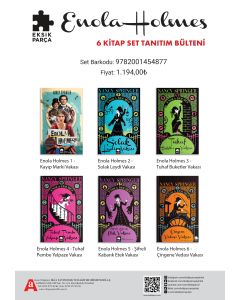 Enola Holmes - 6 Kitaplık Set