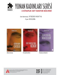 Yunan Kadınlar Serisi - 3 Kitaplık Set
