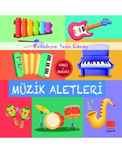 Müzik Aletleri - Türkçe ve İngilizce (Ciltli)