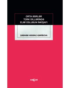 Orta Eserler Türk Dillerinde Elmi Üslubun İnkişafı