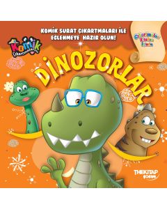 Komik Çıkartmalarım - Dinozorlar