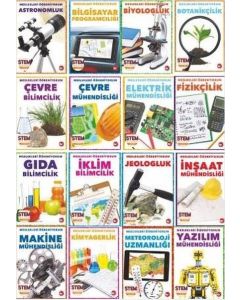 Meslekleri Öğreniyorum Seti - 16 Kitap