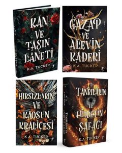 Kader ve Demir Alev Serisi - 4 Kitap Takım (Ciltli)