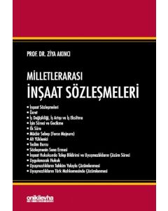 Milletlerarası İnşaat Sözleşmeleri (Ciltli)