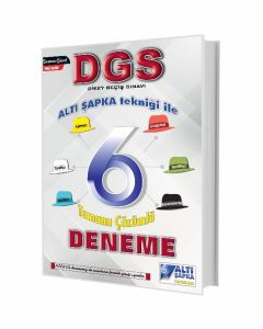 DGS Altışapka 6 Çözümlü Deneme