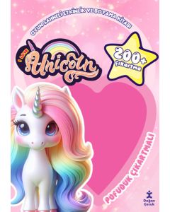 I Love Unicorn - Pofuduk Çıkartmalı Etkinlik Kitabı 