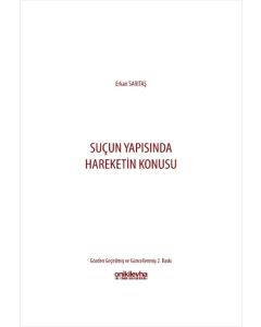 Suçun Yapısında Hareketin Konusu