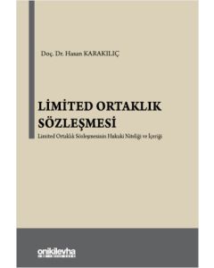 Limited Ortaklık Sözleşmesi (Ciltli)