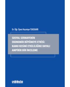 Sosyal Sermayenin Ekonomik Büyümeye Etkisi: Kamu Kesimi Etkililiğine Dayalı Ampirik Bir İnceleme