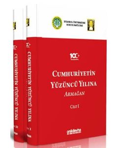 Cumhuriyetin Yüzüncü Yılına Armağan - 2 Cilt (Ciltli)