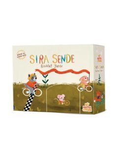 Sıra Sende - Bisiklet Yarışı - Kitap ve Oyun Seti