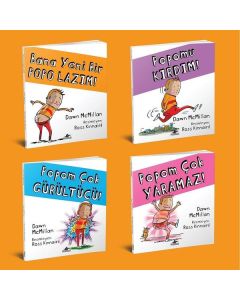 Bana Yeni Bir Popo Lazım Serisi Seti - 4 Kitap Takım