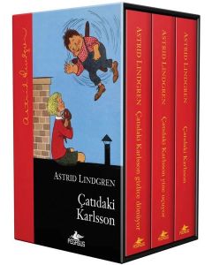 Çatıdaki Karlsson Serisi Kutulu Özel Seti (Ciltli 3 Kitap)