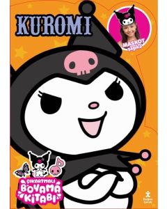 Kuromi - Çıkartmalı Boyama Kitabı - Maskot Şapka