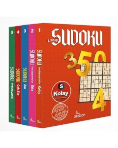 Kolaydan Zora Sudoku Seti - 5 Kitap Takım