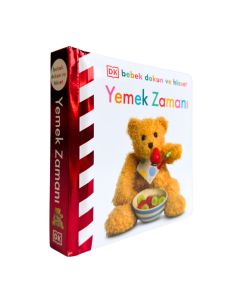 Bebek Dokun ve Hisset Serisi - Yemek Zamanı (Ciltli)