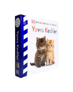 Bebek Dokun ve Hisset Serisi - Yavru Kediler (Ciltli)