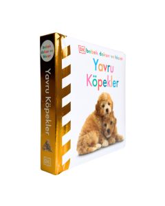 Bebek Dokun ve Hisset Serisi - Yavru Köpekler (Ciltli)