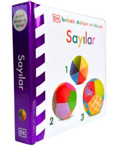 Bebek Dokun ve Hisset Serisi - Sayılar (Ciltli)