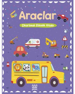 Araçlar Çıkartmalı Etkinlik Kitabı