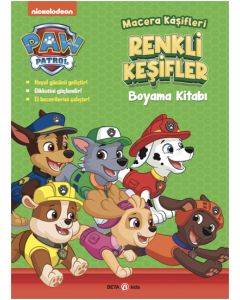 Paw Patrol - Macera Kâşifleri Renkli Keşifler Boyama Kitabı