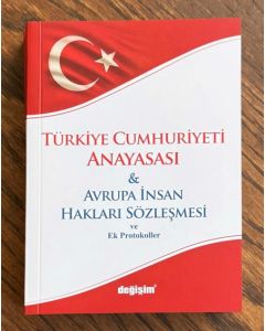 Türkiye Cumhuriyeti Anayasası & Avrupa İnsan Hakları Sözleşmesi ve Ek Protokoller (Cep Kanun)