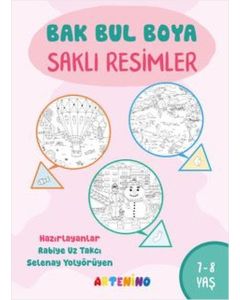 Bak Bul Boya - Saklı Resimler 7 - 8 Yaş