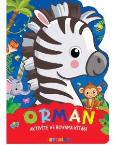 Orman - Aktivite ve Boyama Kitabı