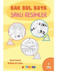 Bak Bul Boya - Saklı Resimler 6 Yaş