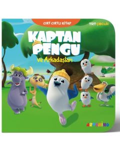 TRT Çocuk - Kaptan Pengu ve Arkadaşları - Cırt Cırtlı Kitap