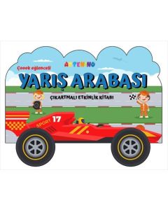 Yarış Arabası - Çıkartmalı Etkinlik Kitabı