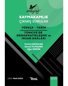 İmtiyaz Kaymakamlık Çıkmış Sorular Türkçe - Tarih - Türkiye'de Demokratikleşme ve İnsan Hakları