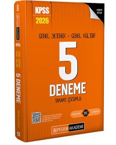 2026 KPSS Genel Yetenek Genel Kültür Tamamı Çözümlü 5 Deneme