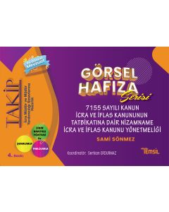 Takip İcra Müdürlüğü Görsel Hafıza Serisi 7155 Sayılı Kanun - İcra ve İflas Kanununun Tatbikatına Dair Nizamname - İcra ve İflas Kanunu Yönetmeliği