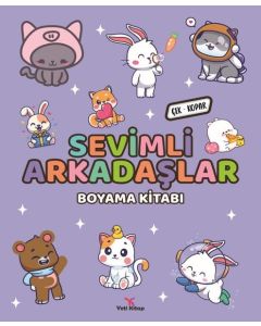 Sevimli Arkadaşlar Boyama Kitabı