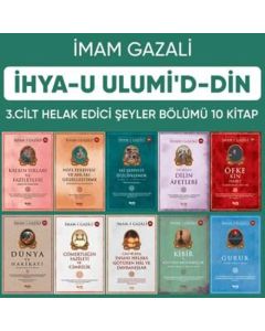İhya-u Ulumi'd-din 3. Cilt (Helâk Edici Şeyler 10 Kitap)