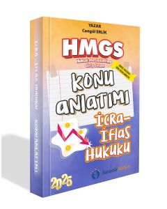 2025 HMGS İcra - İflas Hukuku Konu Anlatımı 