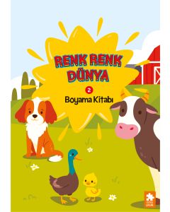 Renk Renk Dünya Boyama Kitabı - 2